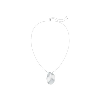 Collier Calvin Klein Sculptural en acier