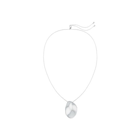 Collier Calvin Klein Sculptural en acier