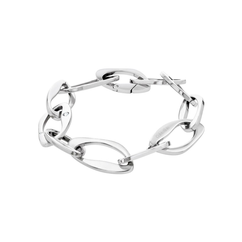 Bracelet Calvin Klein Sculptural en acier