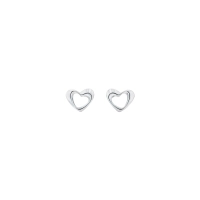 Boucles d'oreilles Calvin Klein Sculptural en acier