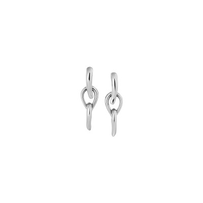 Boucles d'oreilles Calvin Klein Sculptured Drops en acier