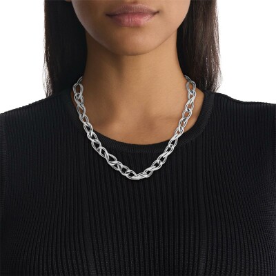 Collier Calvin Klein Sculptured Drops en acier