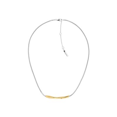 Collier Calvin Klein Gradient Waves en acier PVD plaqué or