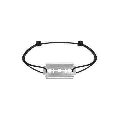 dinh van Lame de Rasoir cord bracelet PM, white gold