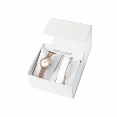 Coffret Pierre Lannier Nova 356F928 bracelet doré rose