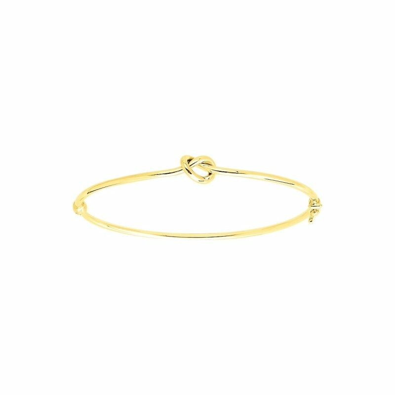 Bracelet jonc en or jaune