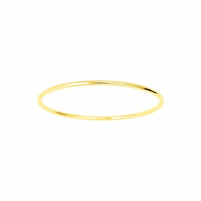 Bracelet jonc en or jaune, taille 63