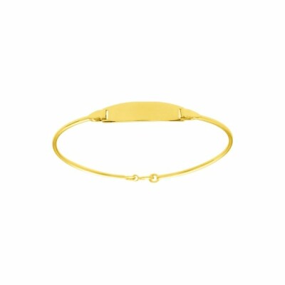 Bracelet jonc en or jaune