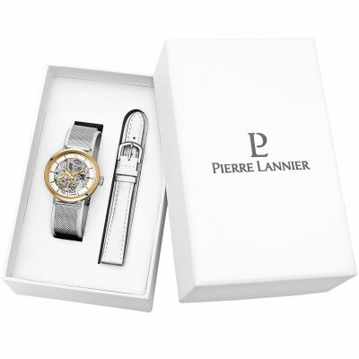 Coffret de Montre Pierre Lannier Automatic 358F608 avec un bracelet interchangeable
