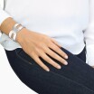 Bracelet dinh van Maillon XL en argent