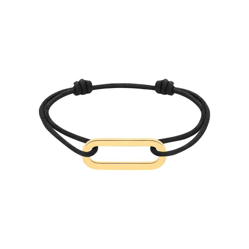 dinh van Maillon L cord bracelet, yellow gold