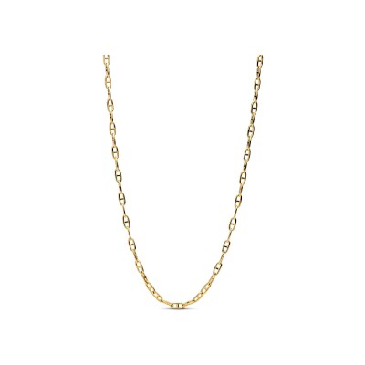 Collier Pandora Chaîne D'ancre en métal doré, 55 cm