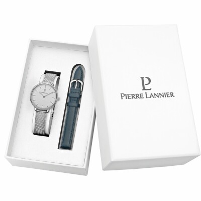 Coffret de montre Pierre Lannier Caprice 363H628 et un bracelet supplémentaire