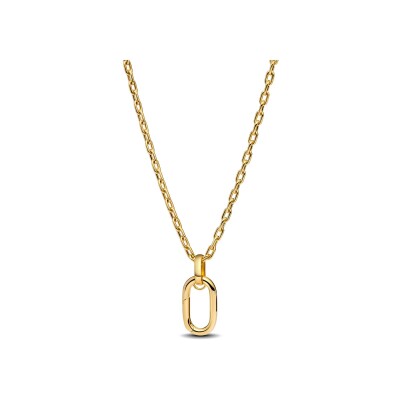 Collier Pandora Link Long Ouvrable en métal doré