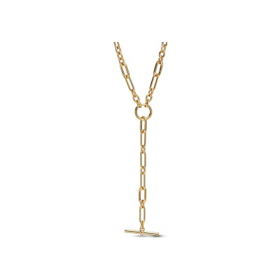 Collier Pandora ME Link Y Doré en métal doré, 45 cm