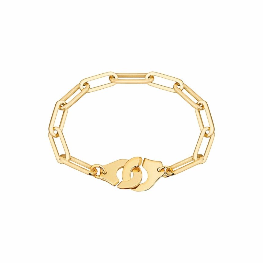 Menottes dinh van R15 bracelet, yellow gold
