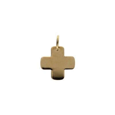 Veron Roques Croix pendant, rose gold