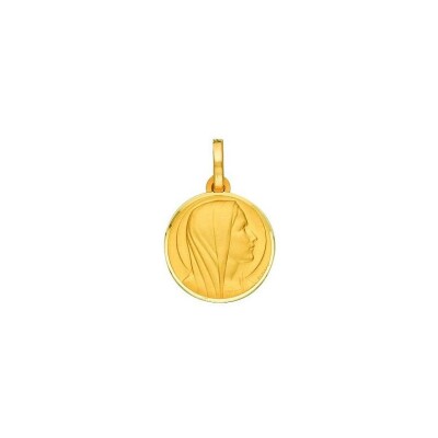 Médaille Vierge en or jaune