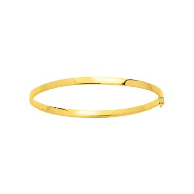 Bracelet Jonc 4mm en or jaune