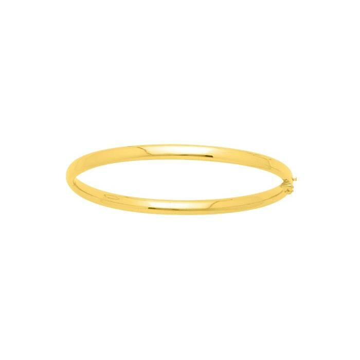 Bracelet jonc ouvrant en or jaune