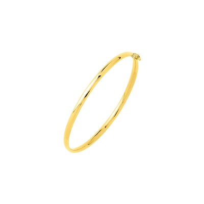 Bracelet Jonc 3mm en or jaune