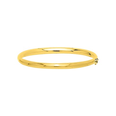 Bracelet Jonc 4mm en or jaune