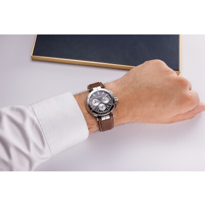 Montre HERBELIN Newport Chronographe 37658AP24MA