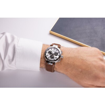Montre HERBELIN Newport Chronographe 37658AP42MA