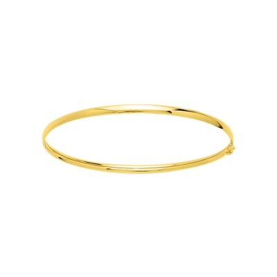Bracelet Jonc flexible en or jaune