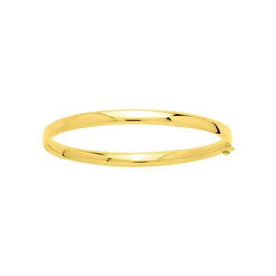 Bracelet Jonc flexible en or jaune
