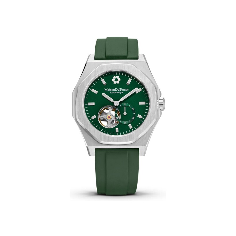 Montre Maison du Temps MTDelta Cœur Ouvert Vert