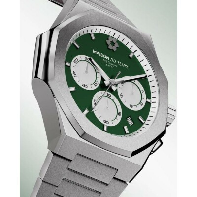 Montre Maison du Temps MTGamma Chronographe Vert