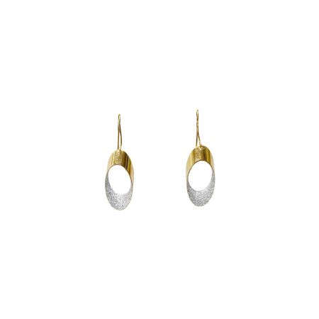 Boucles d'oreilles Isabelle Barrier Glitter en or jaune