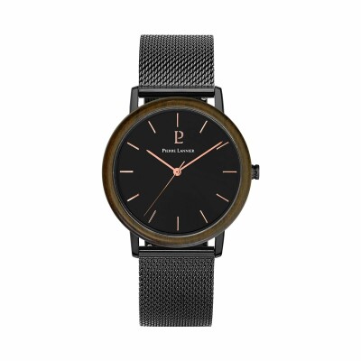 Coffret de Montre Pierre Lannier Nature 380C438 avec un bracelet en cuir interchangeable