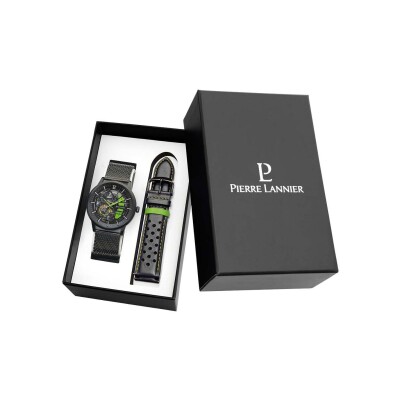 Coffret de montre Pierre Lannier Paddock 385C479