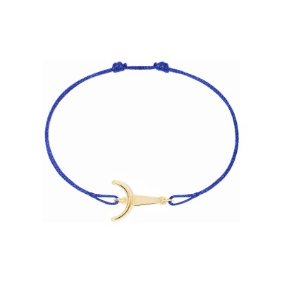 Bracelet sur cordon dinh van Les Signes Taureau en or jaune