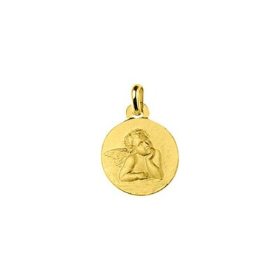 Médaille Ange en or jaune