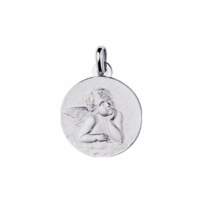 Médaille en or blanc