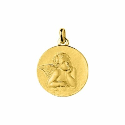 Médaille Ange en or jaune