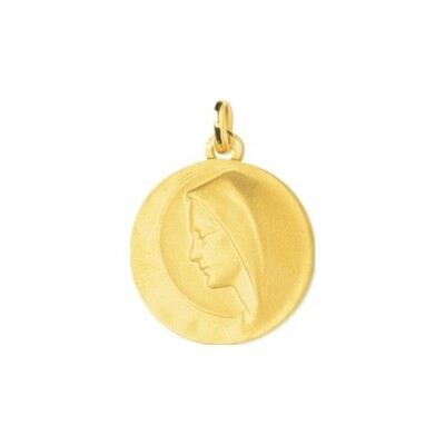 Médaille Vierge en or jaune