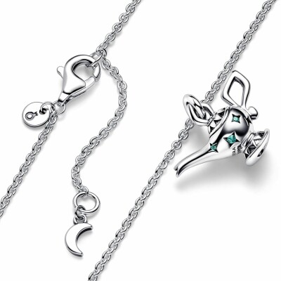 Collier Disney X Pandora Pendentif Aladdin Lampe Magique en argent, 45cm