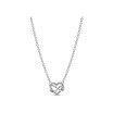 Collier Pandora cœur infini scintillant en argent