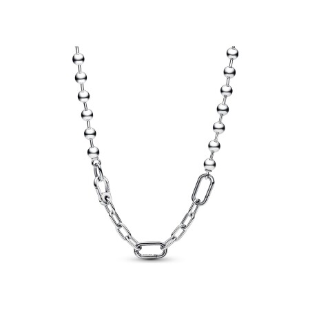 Collier Pandora Me avec Sphère Métallique en argent, 45cm