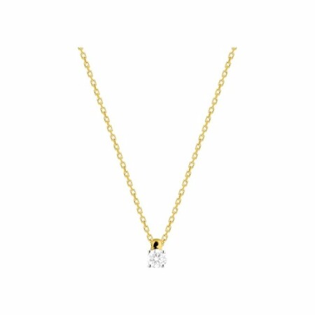 Collier en or blanc, or jaune et diamants