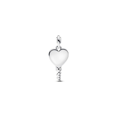 Collier Pandora Moments en argent et oxyde de zirconium