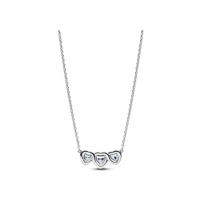 Collier Pandora Timeless en argent et oxyde de zirconium, 45 cm