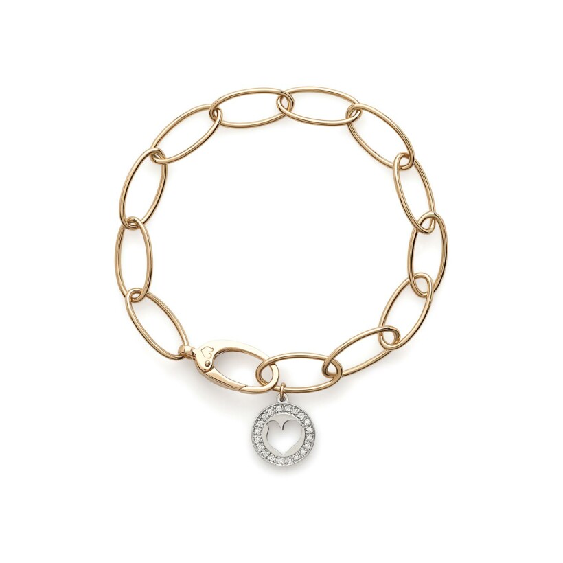 Bracelet Chantecler Accessories en or rose et diamants
