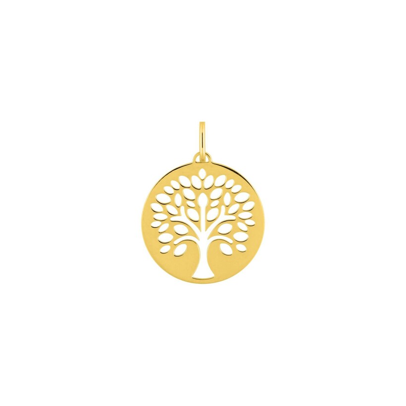 Médaille arbre de vie en or jaune