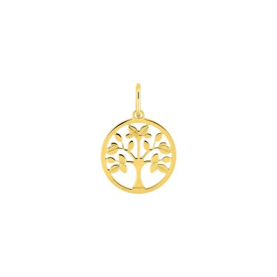 Pendentif arbre de vie en or jaune