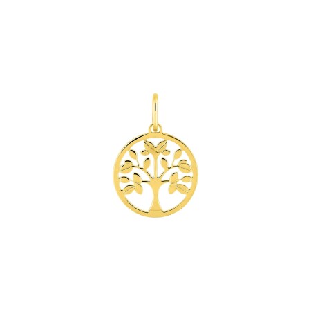 Pendentif arbre de vie en or jaune